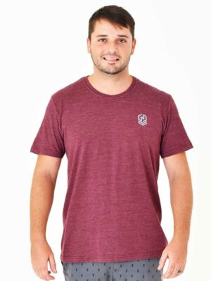 Burgandy Heavyweight Lifestyle T-shirt