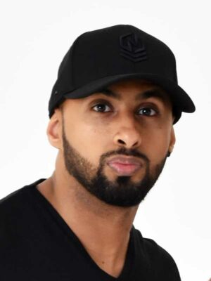Mens U-Flex Cap Black