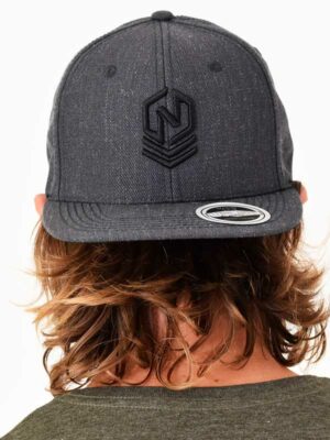 Mens Flat Cap Charcoal